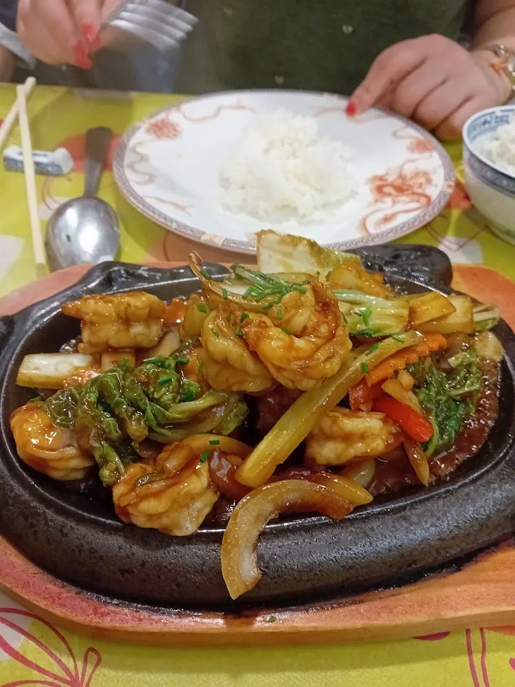 Plaque Chaude Crevettes